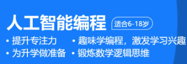 天津少儿编程人工智能编程